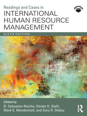 cover image of Readings and Cases in International Human Resource Management